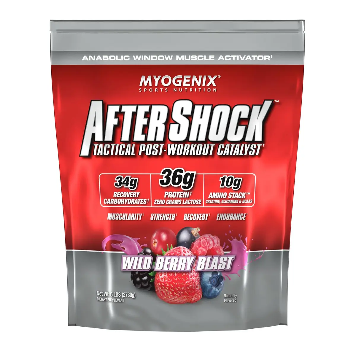 Myogenix Aftershock Post Workout 6 lbs | Speeds Muscle Growth & Recovery - main product image