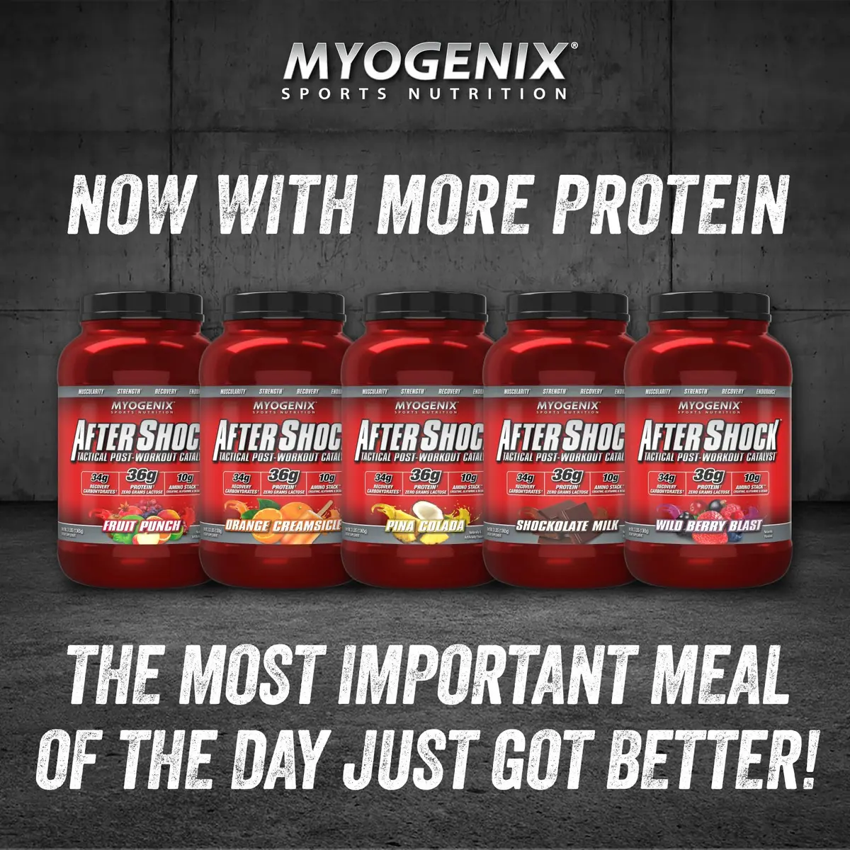 Myogenix Aftershock Post Workout 6 lbs | Speeds Muscle Growth & Recovery - view 7