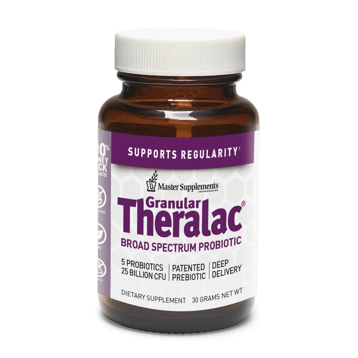 Granular Theralac 1.05 oz | Multi-Strain Probiotic Powder for Gut & Kids - main product image