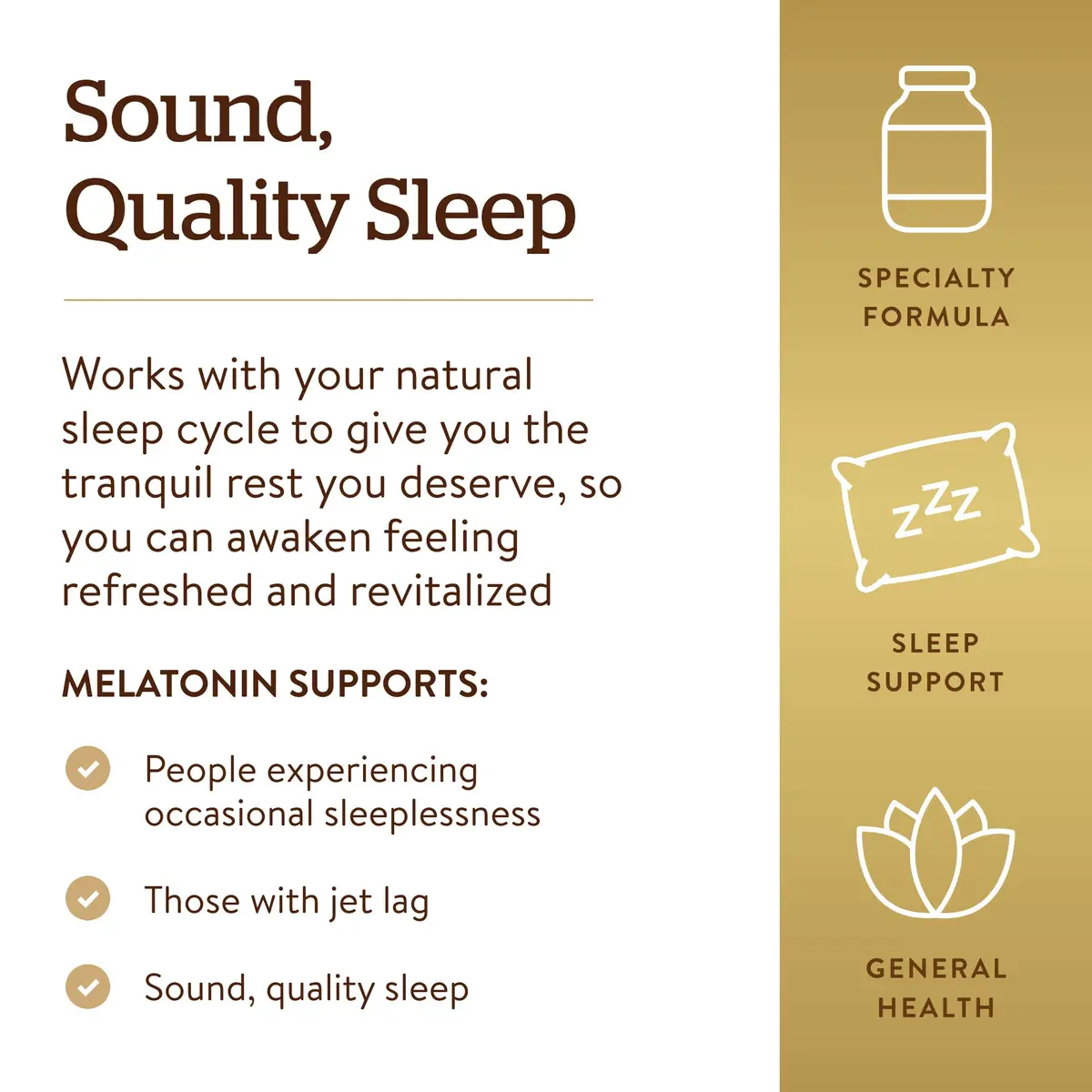 Solgar Melatonin 10mg Tablets 60 Count | Sleep Support for Adults - view 5