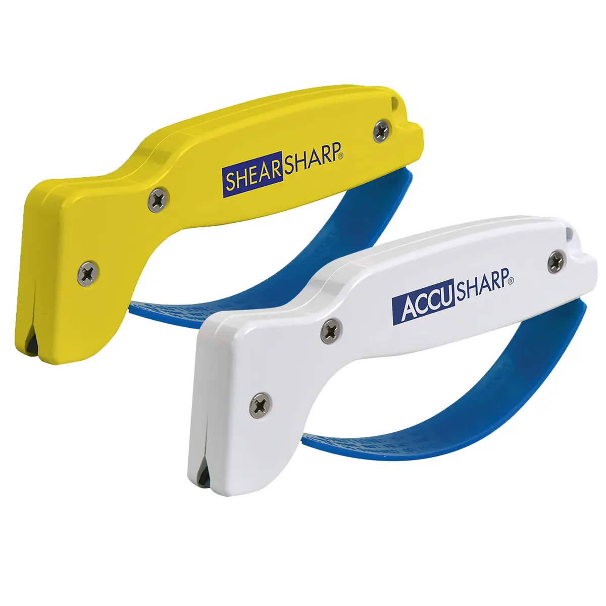 AccuSharp Knife & Shear Sharpener Combo | Reversible Tungsten Carbide Blades, Ergonomic Handle, 10 Sec Edge Restoration - main product image