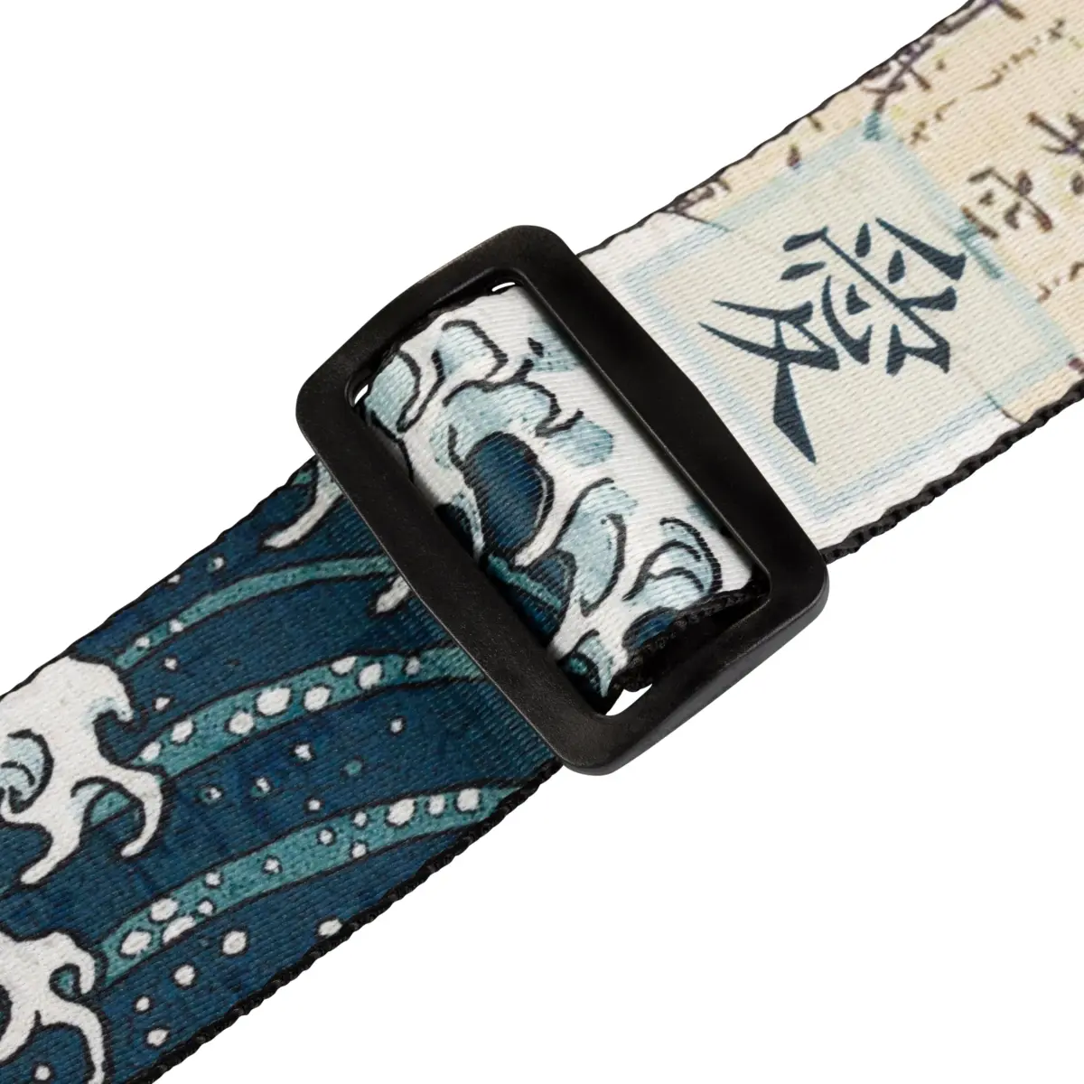 Levy's 2" Polyester Guitar Strap with Koi Fish & Waves Design, 35"-65" Adjustable Length | Sublimation Printed, Color-Fast - view 3