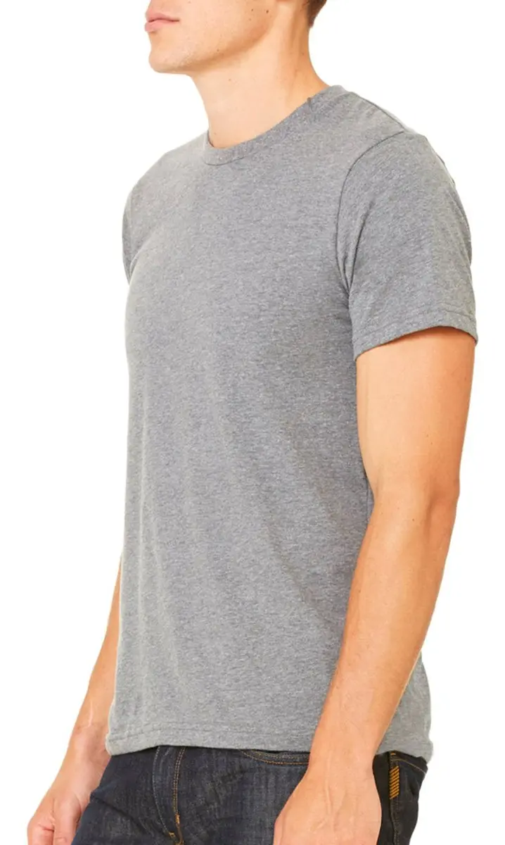 Bella + Canvas Jersey Short Sleeve Tee | 100% Airlume Cotton, Casual Fit, Medium (M) - view 2