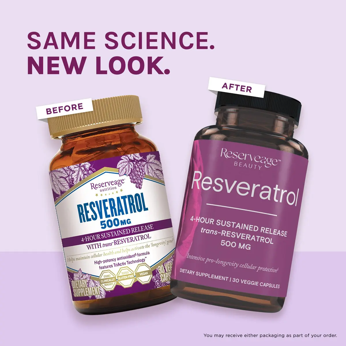 Reserveage Nutrition Resveratrol 500 mg Antioxidant Supplement 30 Count | Supports Heart and Cellular Health - view 8