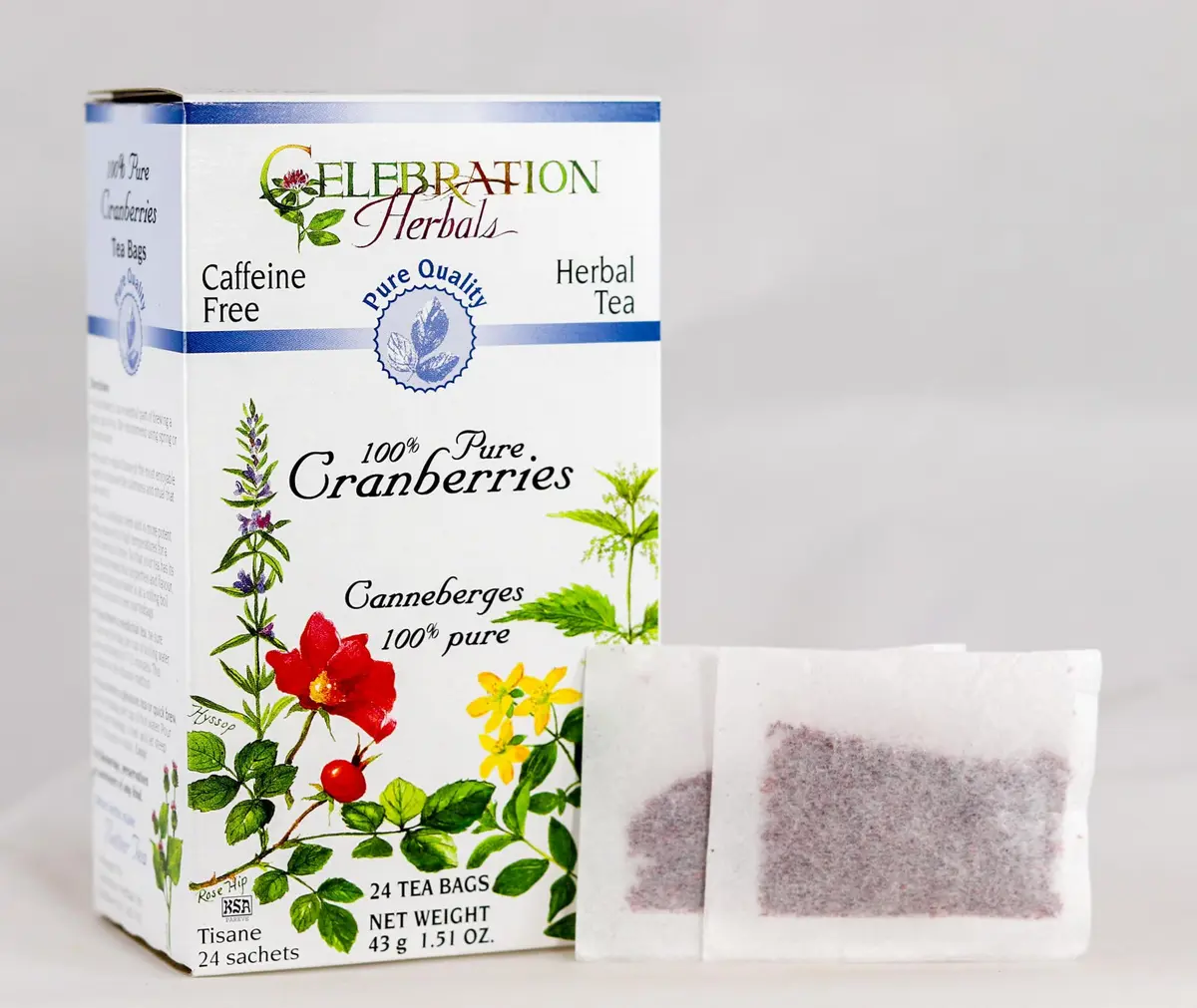 Celebration HERBALS Cranberries Pure Quality 24, Count | Tart, refreshing herbal tea with antioxidant support in India - view 2