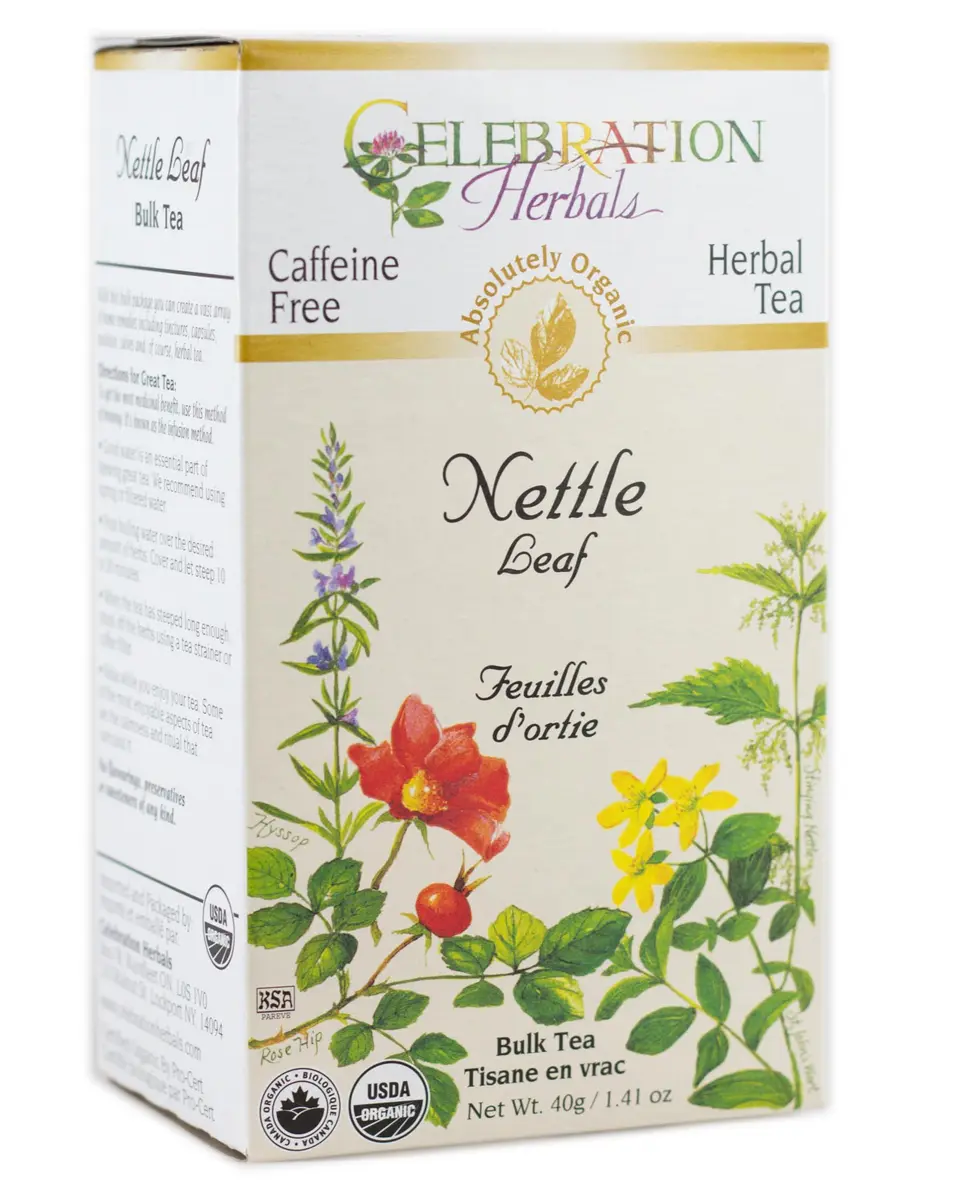 Celebration Herbals Nettle Leaf Organic 40 gm | 100% Organic, Ethically Wildcrafted, Pure Quality - main product image