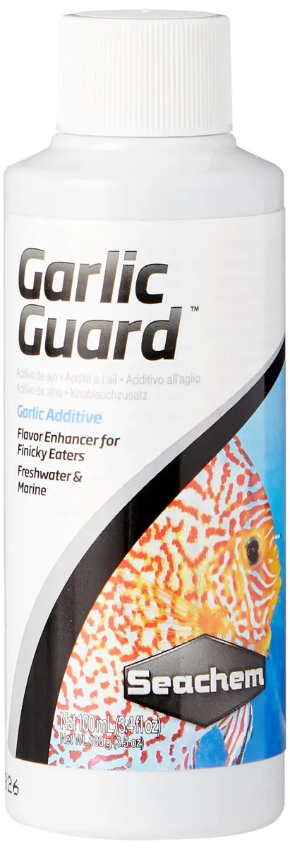 Seachem GarlicGuard 100 mL | Fish & Aquatic Safe Garlic Additive (70-120 chars) - main product image