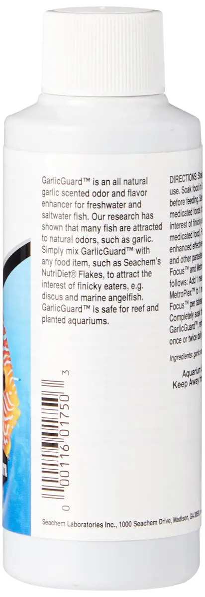 Seachem GarlicGuard 100 mL | Fish & Aquatic Safe Garlic Additive (70-120 chars) - view 2