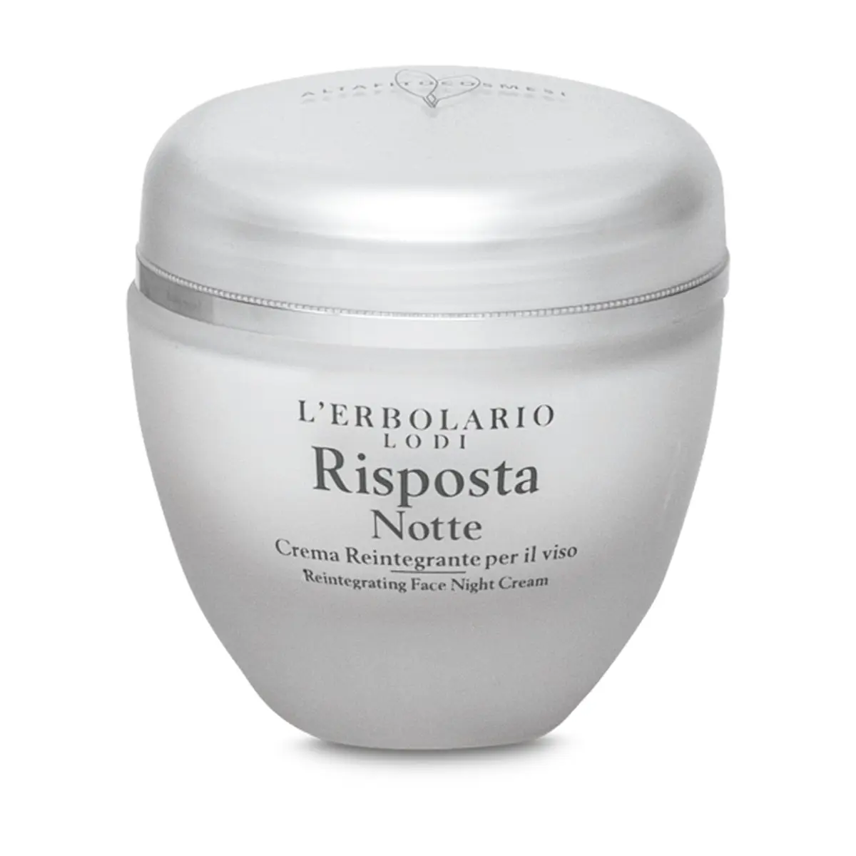 L'Erbolario Risposta Night Reintegrating Face Cream 50ml (1.6 oz) | Cruelty-Free Moisturizer for All Skin Types - main product image