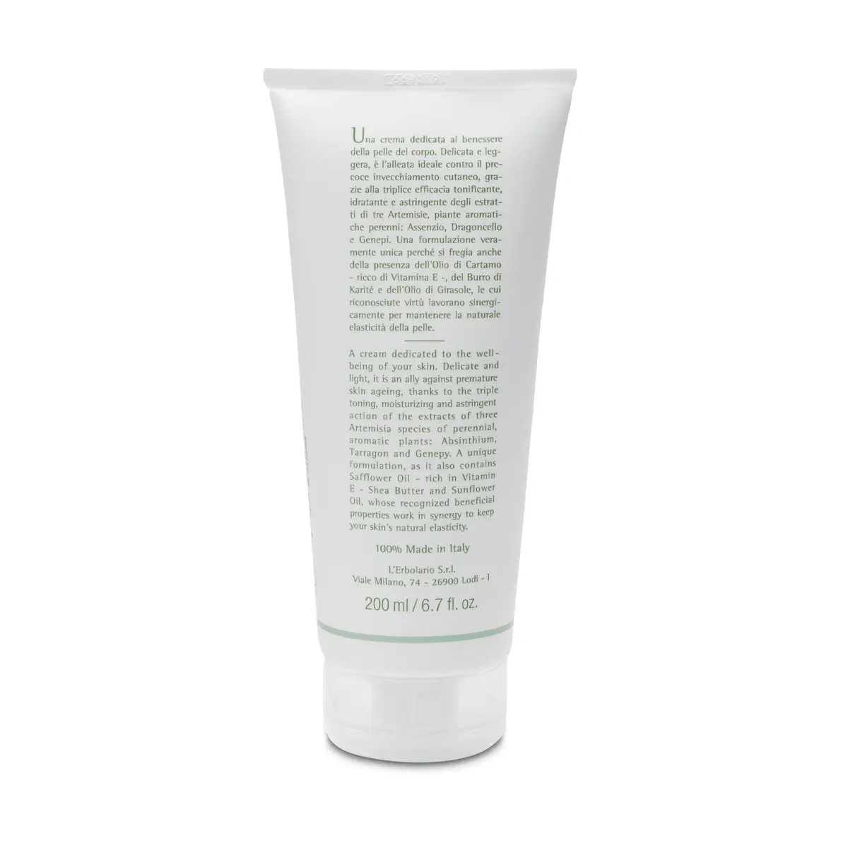 L’Erbolario Body Cream – Moisturizing Body Butter for All Skin Types – Revitalizing and Firming Skin Care with Herbal Notes - Absinthium – 6.7 oz - view 7