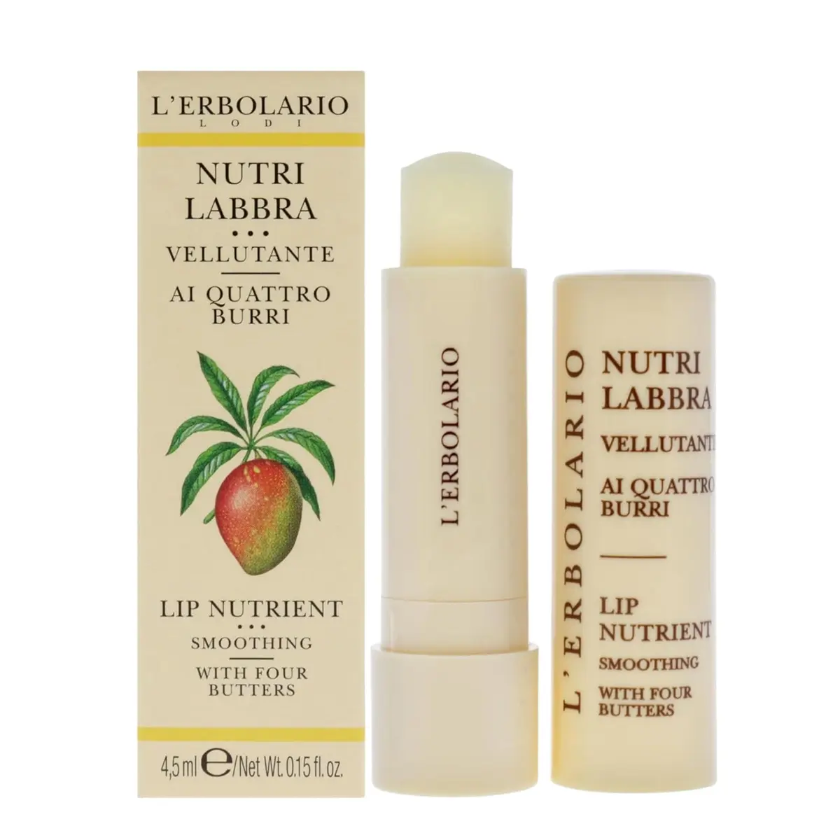 L'Erbolario Lip Nutrient - Smoothing Lip Stick with Four Butters - 0.15 oz | Moisturizing & Replenishing Lip Care - view 6