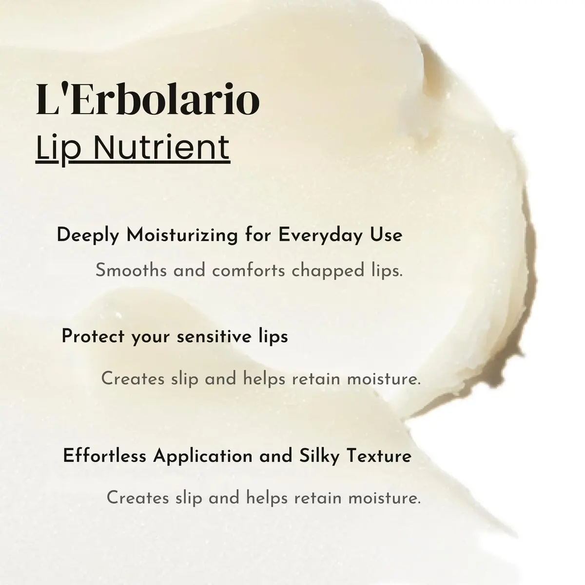 L'Erbolario Lip Nutrient - Smoothing Lip Stick with Four Butters - 0.15 oz | Moisturizing & Replenishing Lip Care - view 2