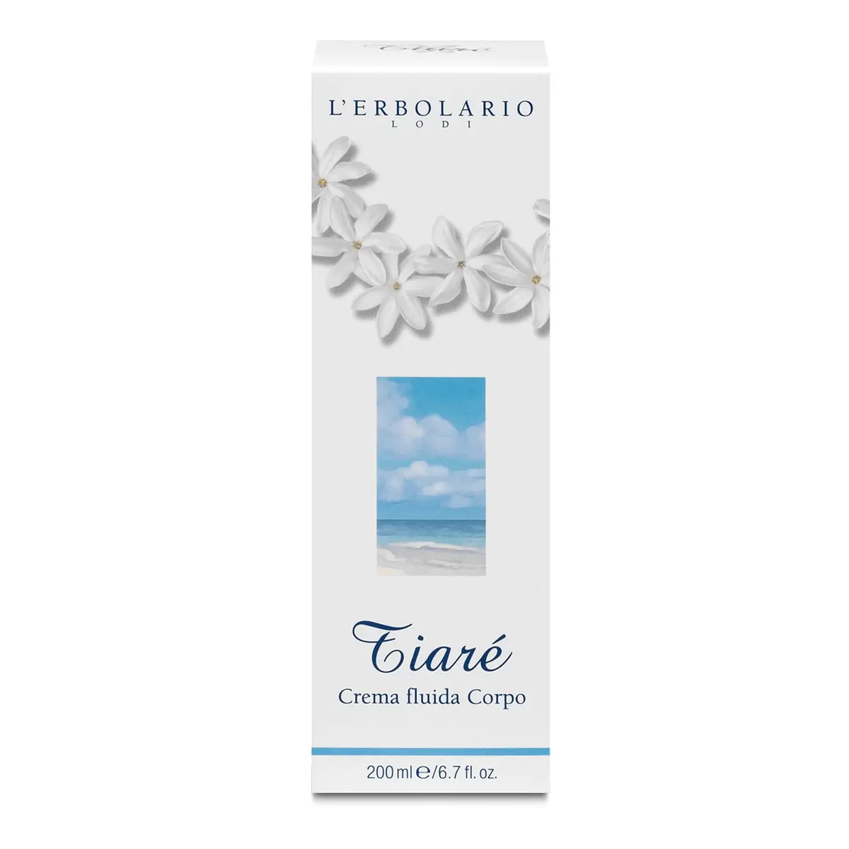 L’Erbolario Fluid Body Cream – Moisturizing Body Butter – Nourishing Cream for Even Tone – Skin Care with Shea Butter, Coconut Milk – Tiaré - 6.7 oz - view 2