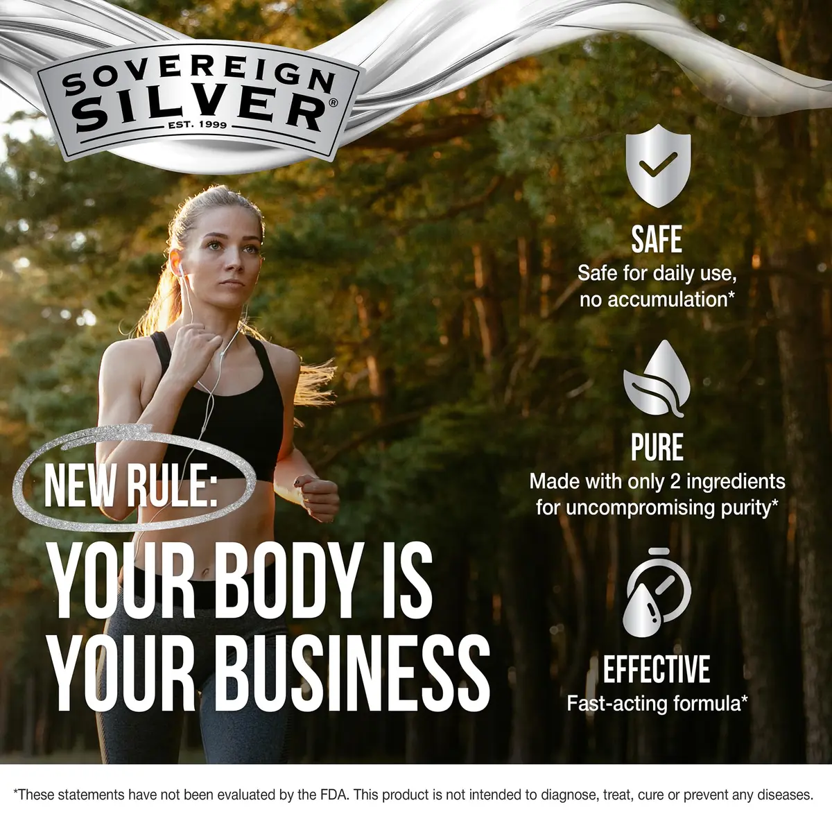 Sovereign Silver Kids Immune Support, Colloidal Silver, 4 fl oz (118 mL) | Gentle immune aid for children 4+ - view 3