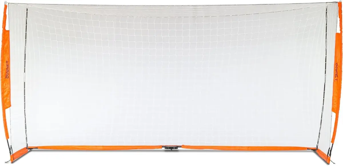 Bownet Folding Soccer Goal, Pop-Up Net with Carry Bag - 7'H x 14'W | Portable, Easy Setup for Indoor & Outdoor Play - main product image