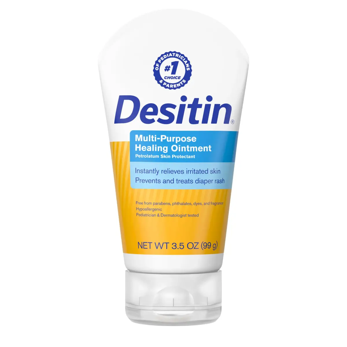 Desitin Multipurpose Healing Ointment 103 ml (3.5 oz) | Skin Protectant for Diaper Rash, Dry Skin, Chafing, Minor Burns - main product image
