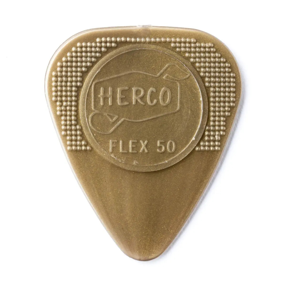 Jim Dunlop Herco® Flex 50 Pick Medium | Durable Nylon Flat Pick for Guitar & Bass - main product image