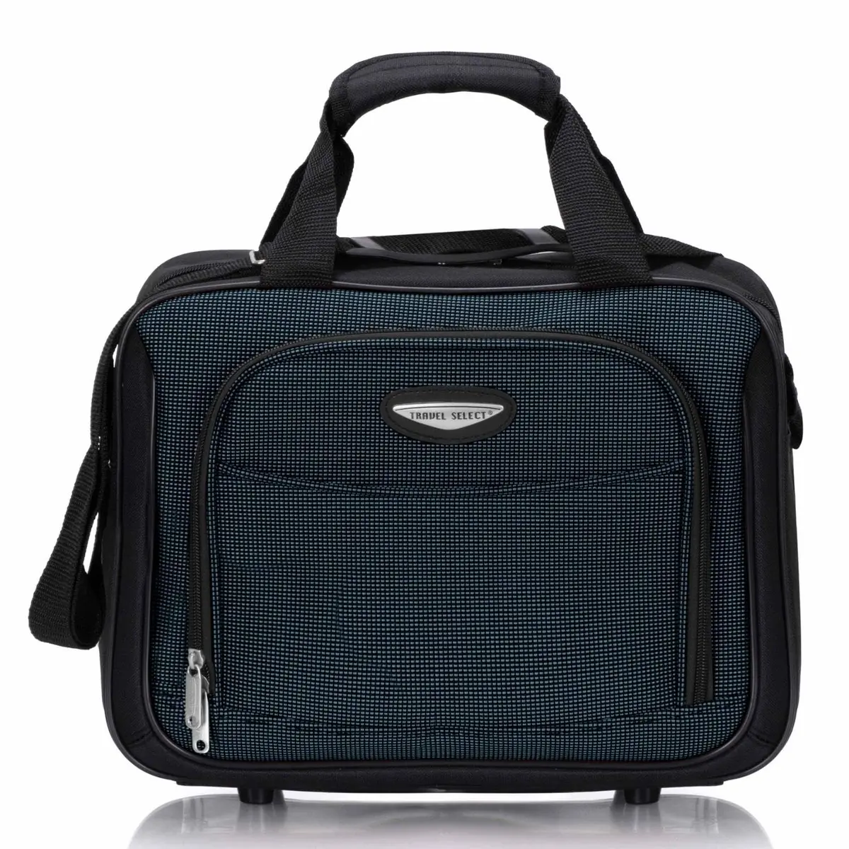 Travel Select Amsterdam Softside Expandable Luggage with Rolling Wheels, Navy, 2-Piece Set (15/21) | Lightweight & Expandable - view 2