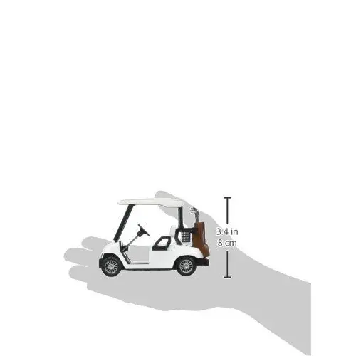 KinsFun Golf Cart 4.5 inch Die Cast Model Toy | ASTM-Tested Educational Toy - view 3