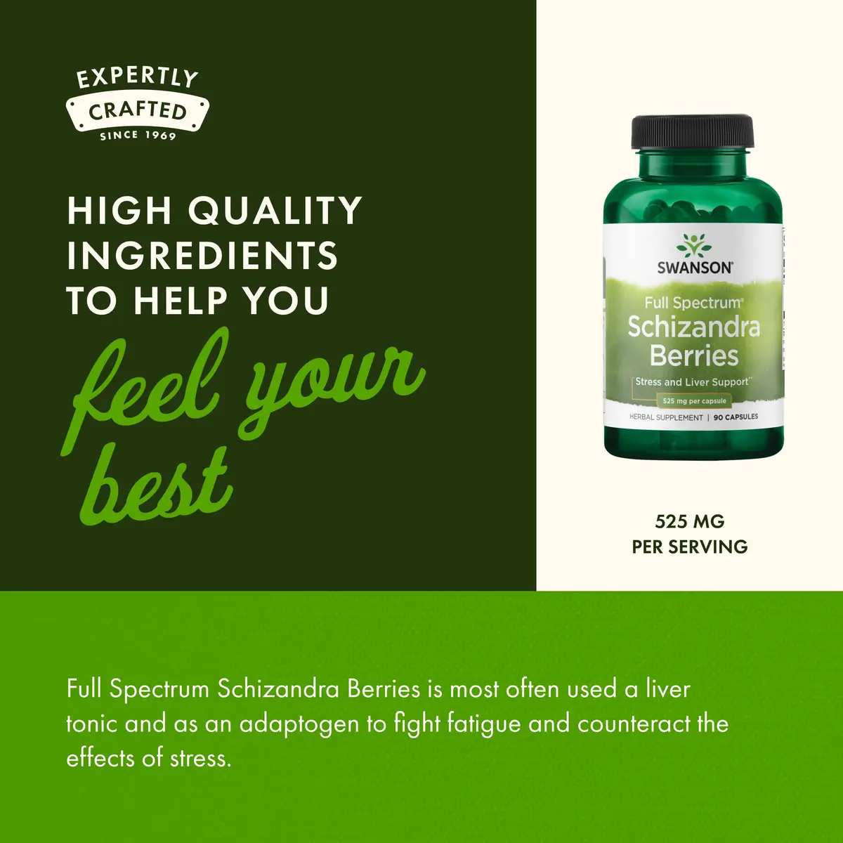 Swanson Full Spectrum Schizandra Berries 90 Capsules | Herbal Stress & Liver Support - view 5