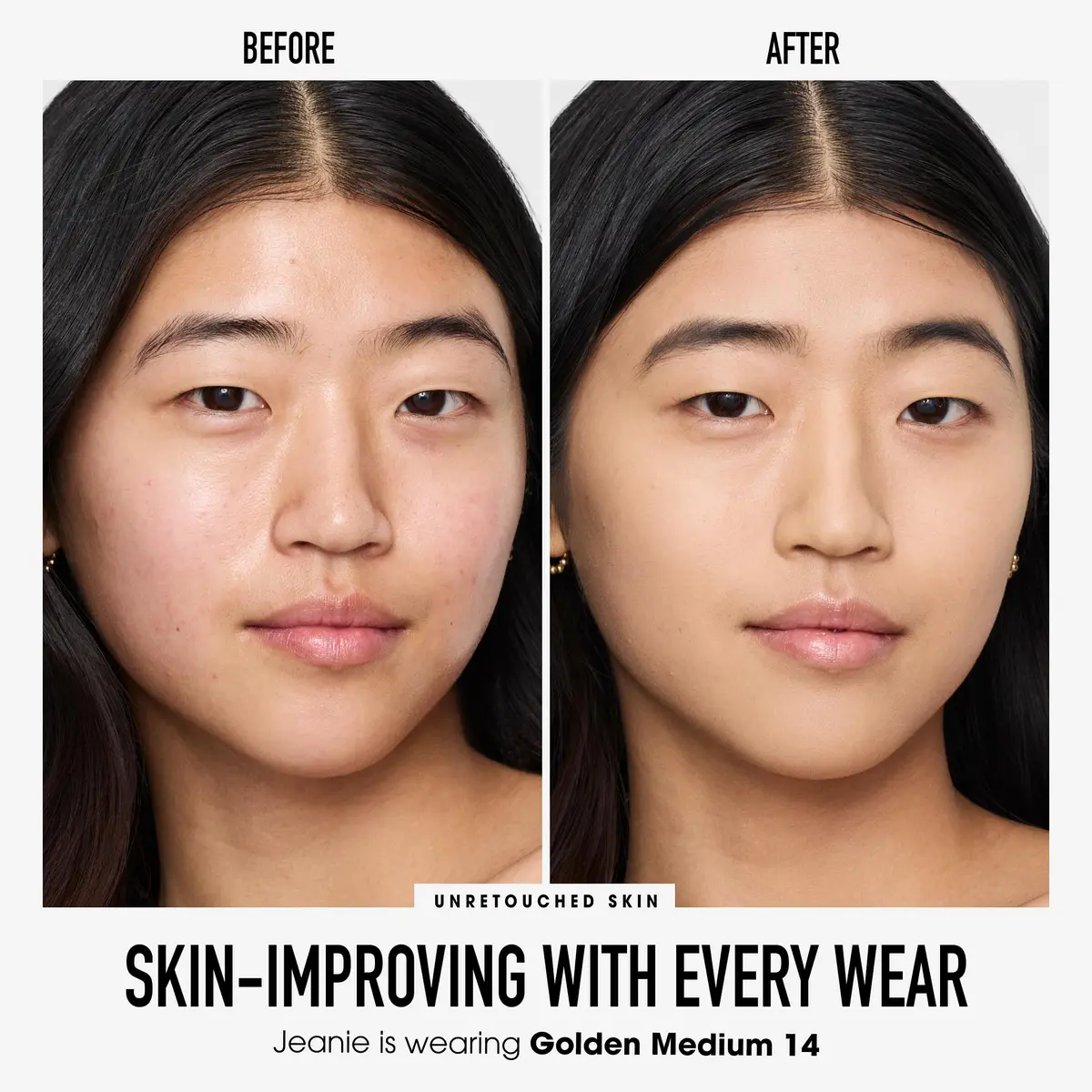 bareMinerals Original Loose Powder Foundation SPF 15, Golden Medium 14, 0.28 oz (8 g) | Vegan, Cruelty-Free & Dermatologist-Tested - view 2