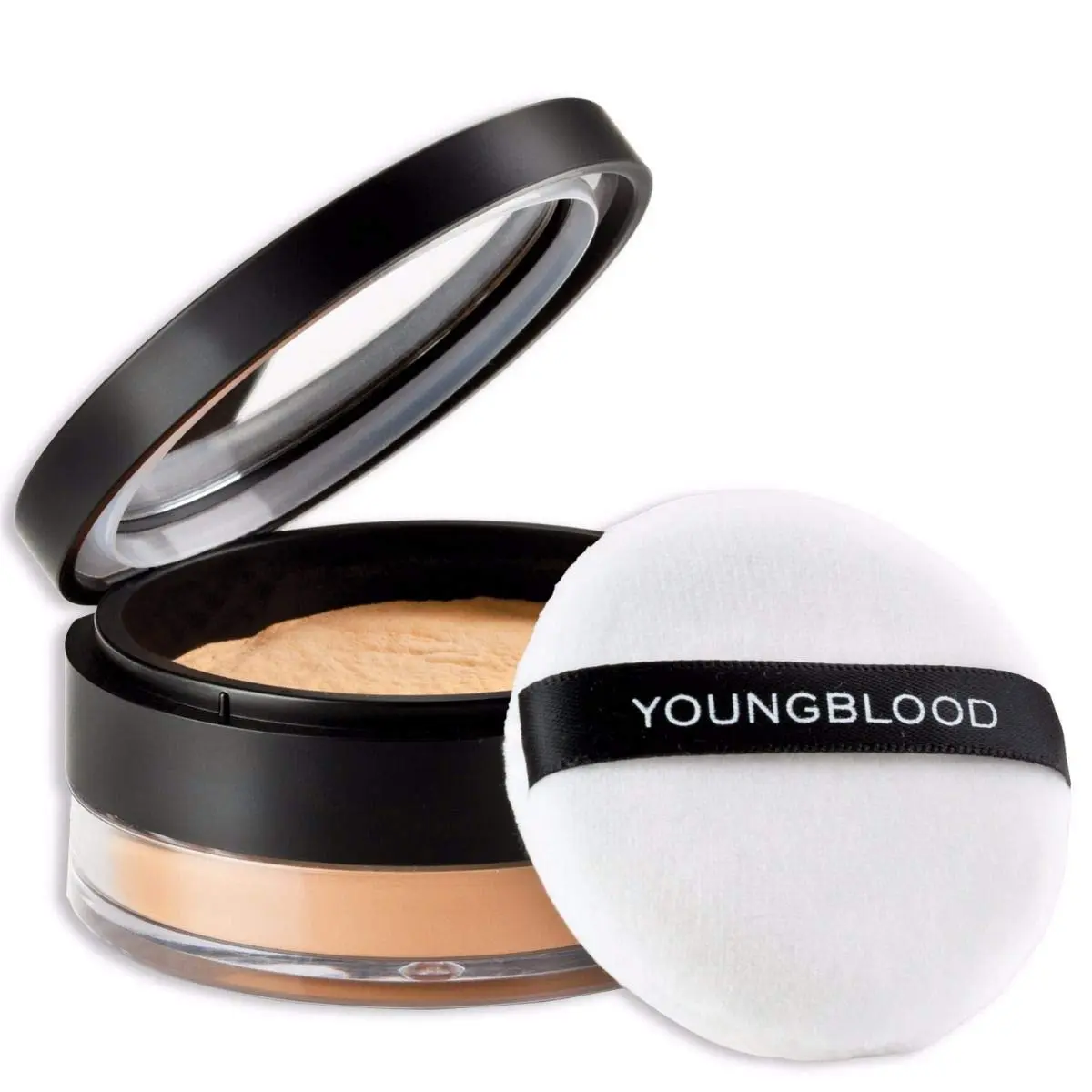 Youngblood Hi-Def Hydrating Loose Powder Warmth | Matte Shine Control, Vegan, Cruelty-Free (0.35 Oz) - main product image