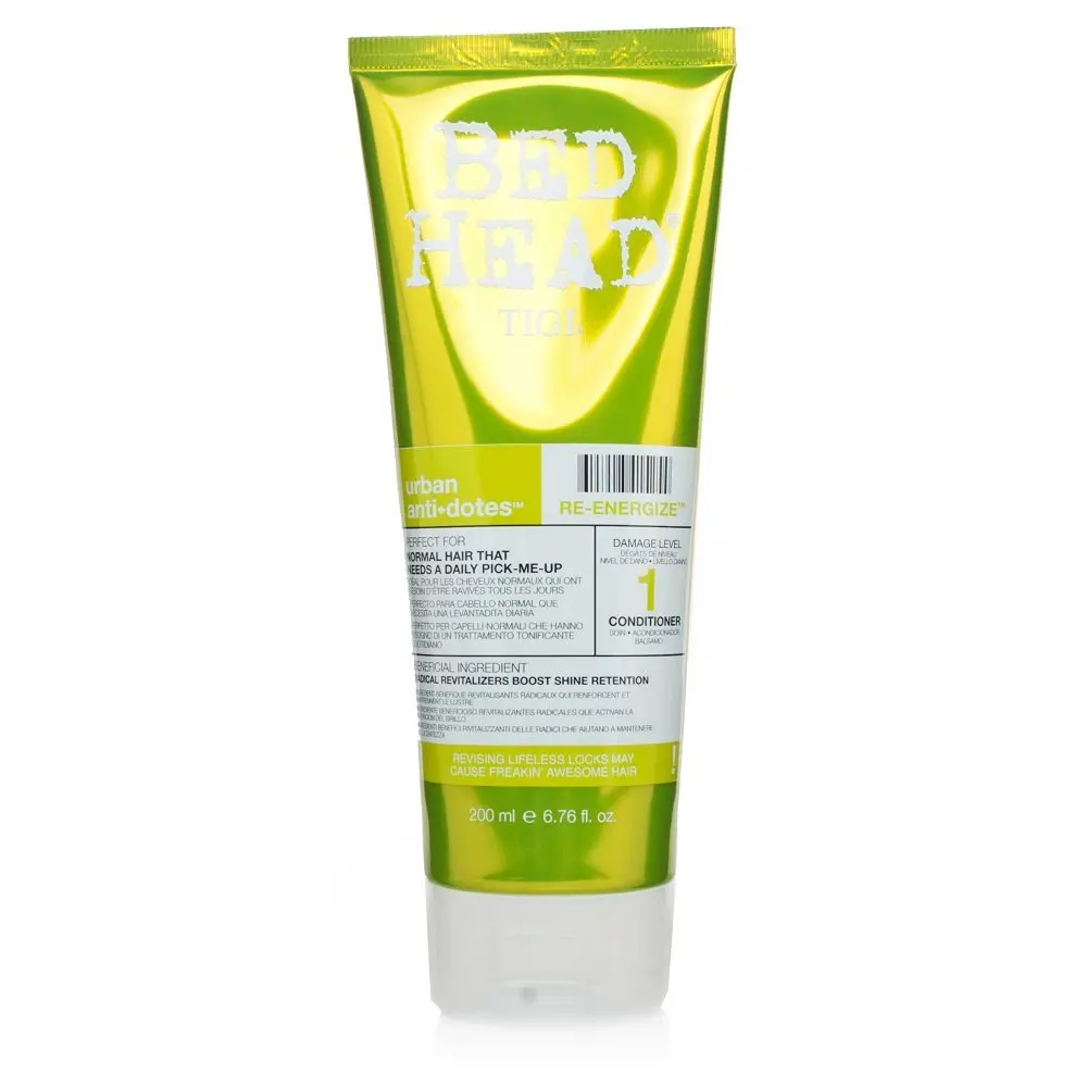 TIGI Bed Head Urban Antidotes Re-Energize Conditioner 6.76 Fl Oz | Moisturizes & Revives Normal Hair - main product image