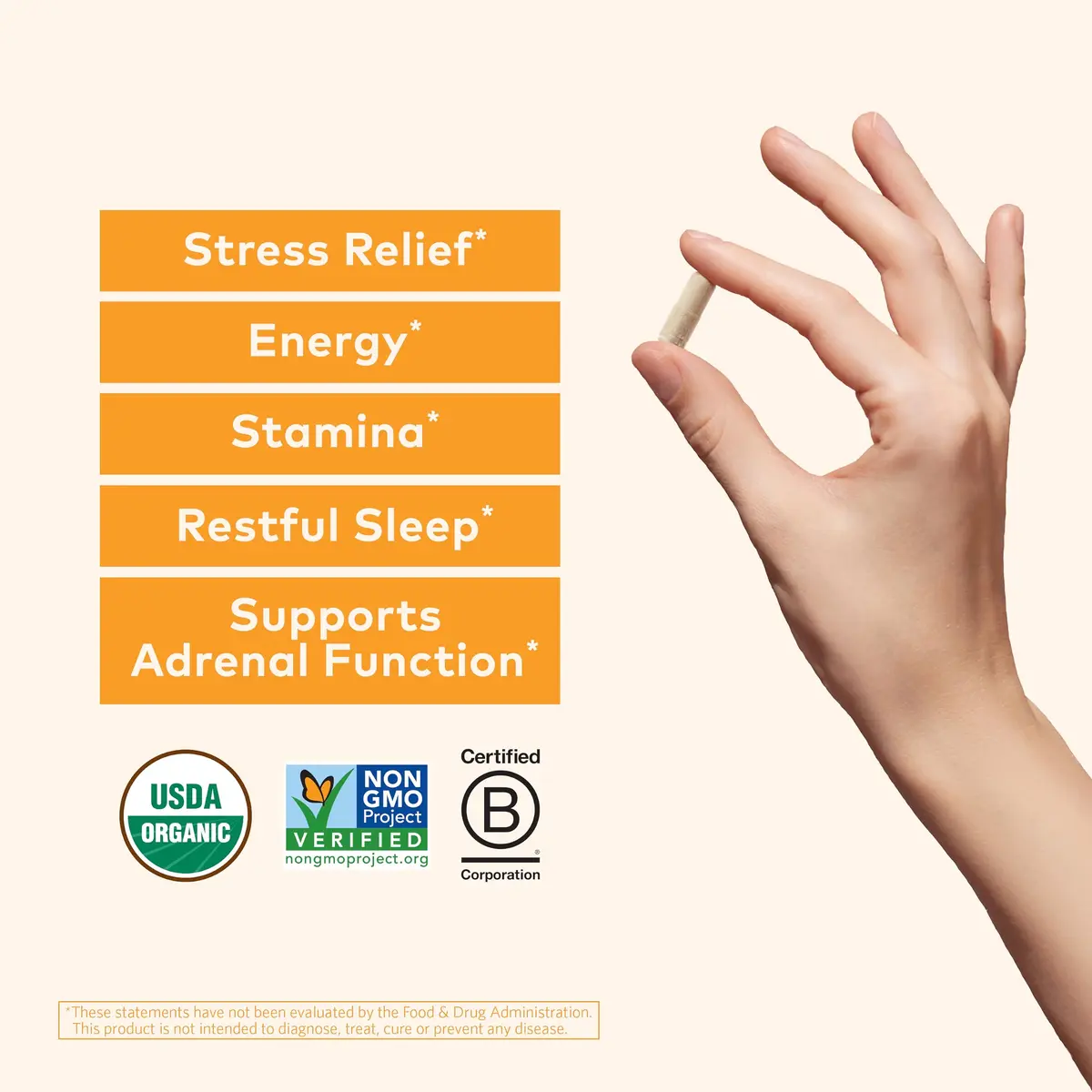 ORGANIC INDIA Ashwagandha Capsules, Vegan Root, Gluten-Free, 90 Capsules | Adaptogenic Stress Relief & Sleep Support - view 3