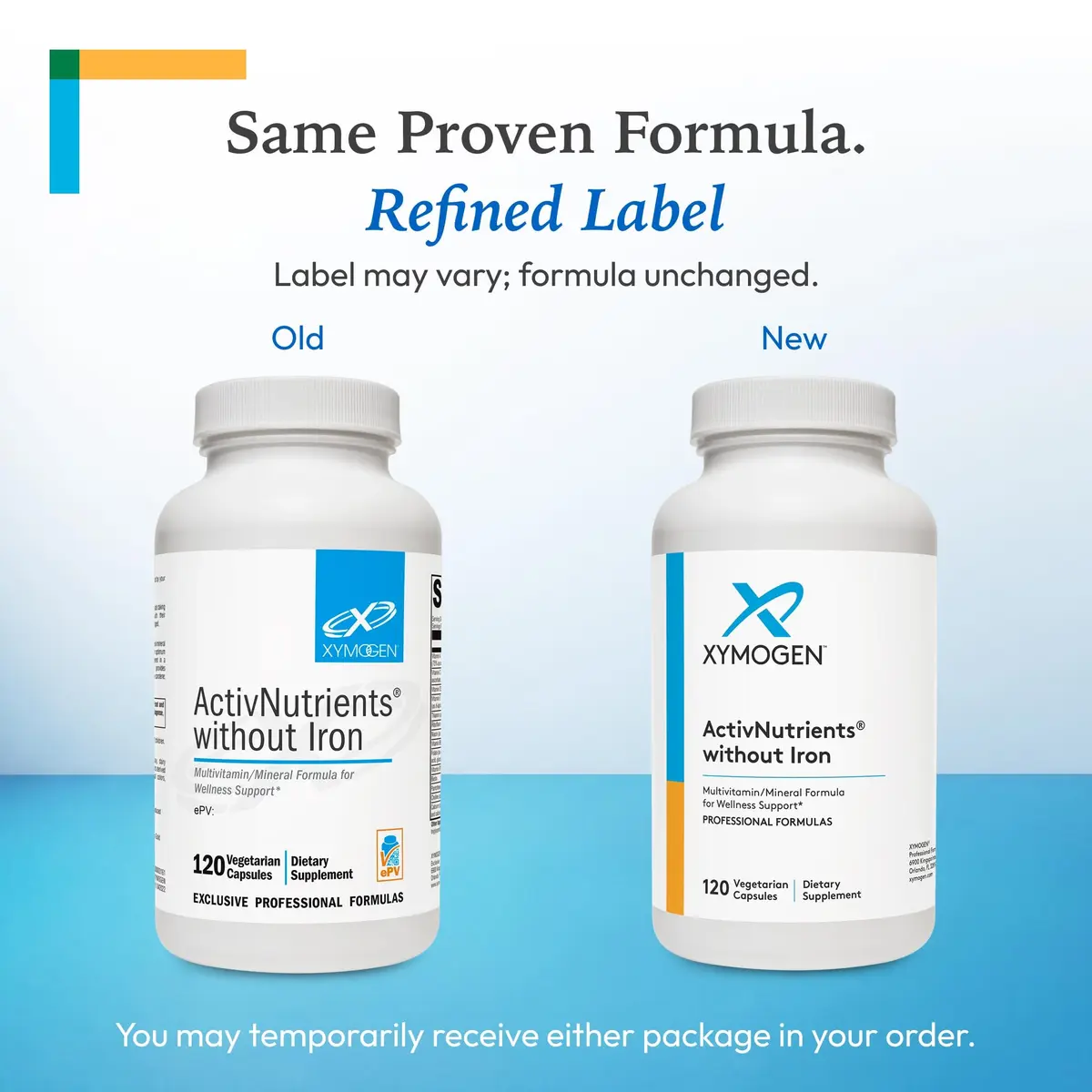 XYMOGEN ActivNutrients Without Iron, 120 Count | Multimineral Wellness Support for India - view 3