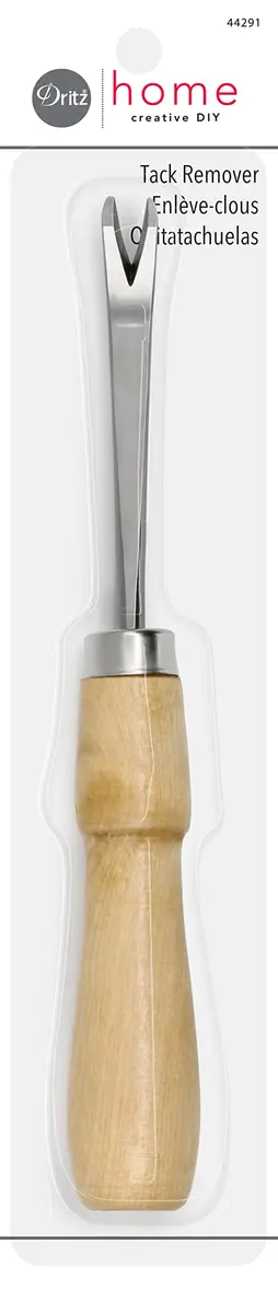 Dritz Home Wood Handle Tack Remover 6-Inch | Easy Tack & Nail Removal Tool - main product image