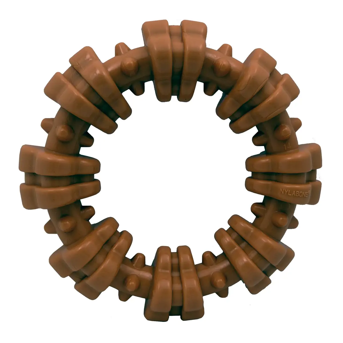 Nylabone Textured Ring Power Chew Toy for X-Large Dogs 50+ lbs | Durable Nylon Chew Toy for Aggressive Chewers - main product image