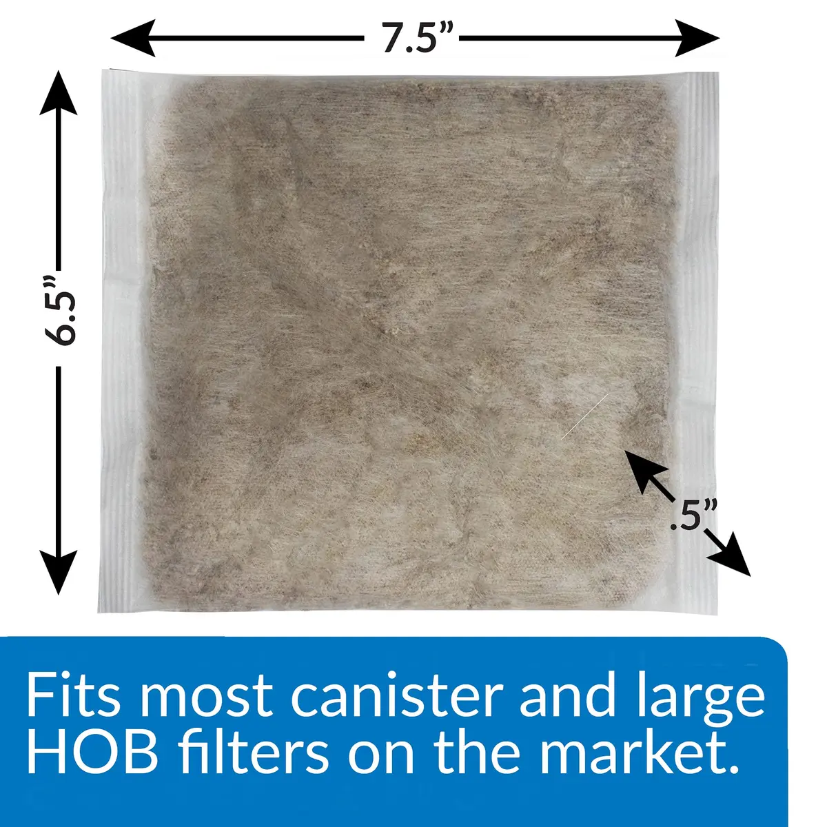 API NITRA-ZORB SIZE 6 Aquarium Canister Filter Filtration Pouch 1-Count Bag | Removes Toxins & Supports Fish Health - view 2