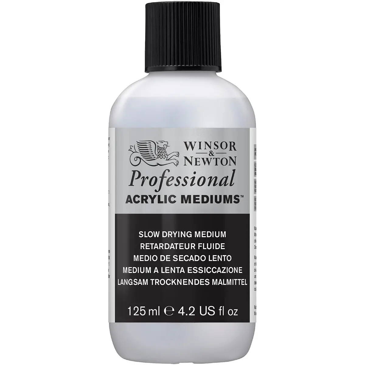 Winsor & Newton Professional Acrylic Slow Drying Medium 125ml (4.2 Fl Oz) | Extends Acrylic Drying Time - main product image