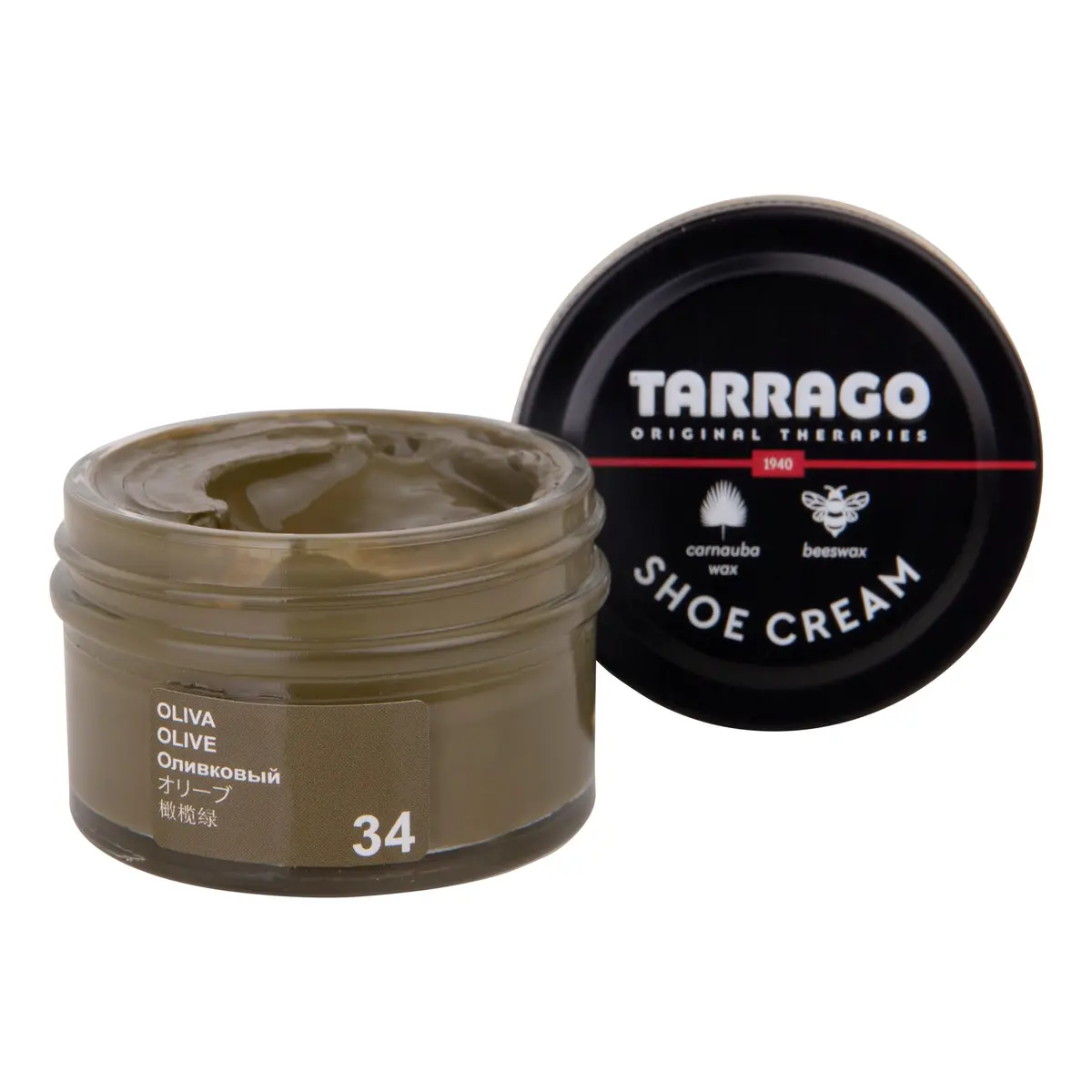 Tarrago Shoe Cream Professional Shoe Polish 50ml (1.7 Fl Oz) | Eco-Friendly Leather Conditioner for Boots, Purses, Furniture - main product image
