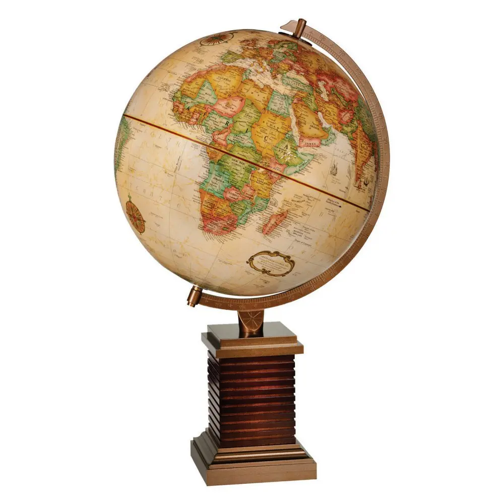 Replogle Globes Glencoe Globe 12-Inch Diameter Antique Ocean | Classic Educational Globe - main product image