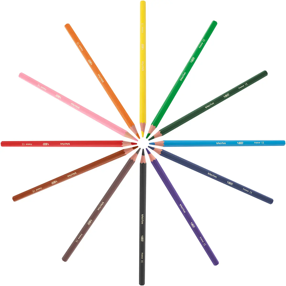 BIC Kids Colouring Kit for Children - 8 Felt-Tip Pens / 8 Coloured Pencils / 12 Chalks | Creative & Safe for Kids - view 5
