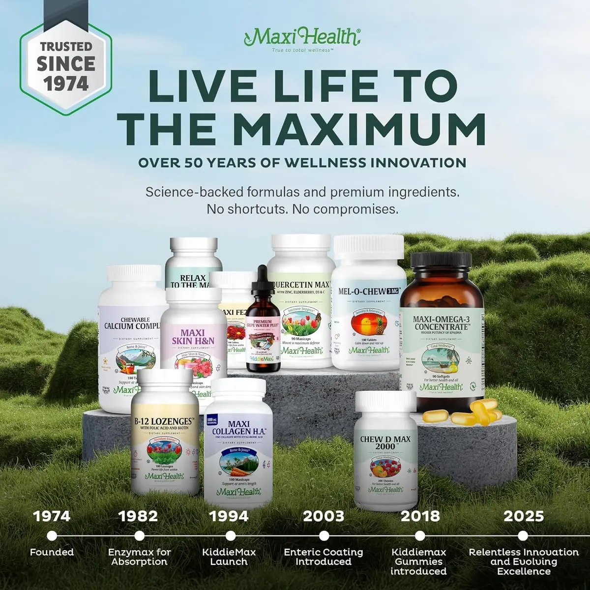 Maxi Health Probiotics 20 Billion CFU with Prebiotics | 30 Capsules | Supports Digestive & Gut Health - view 6
