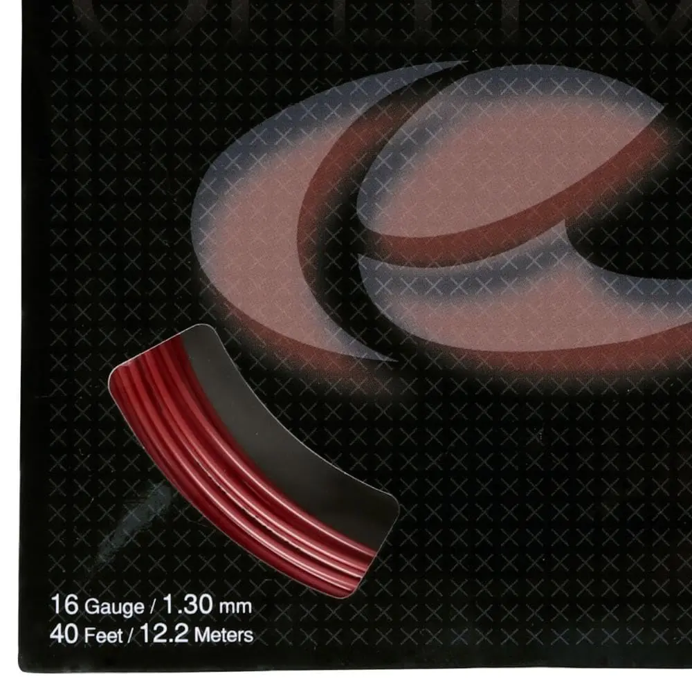 Solinco Outlast Tennis String Set-Red-16 | High Durability & All-Court Playability - view 2