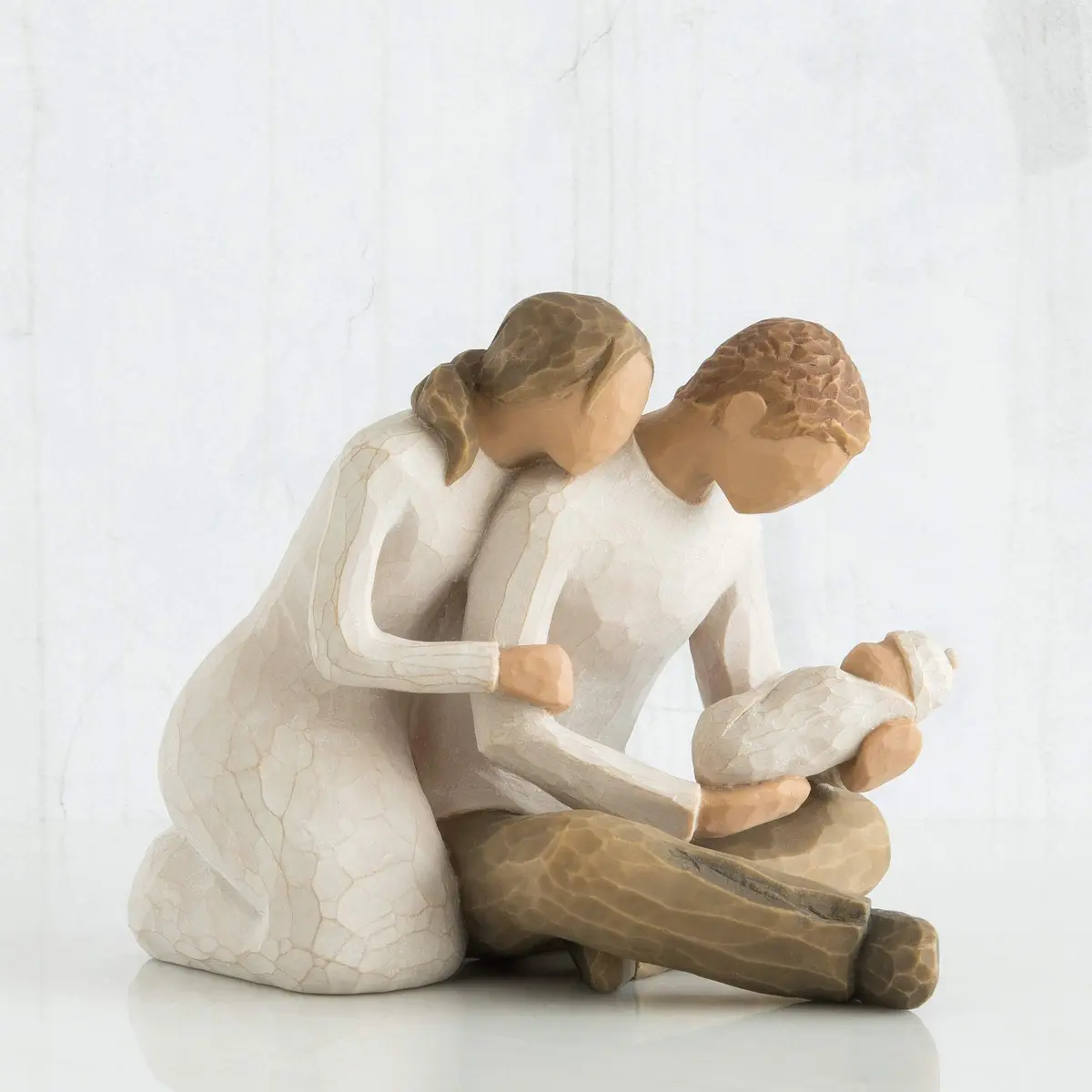 Willow Tree New Life, Sculpted Hand-Painted Figure | Celebrates New Beginnings, Family & Love - view 3