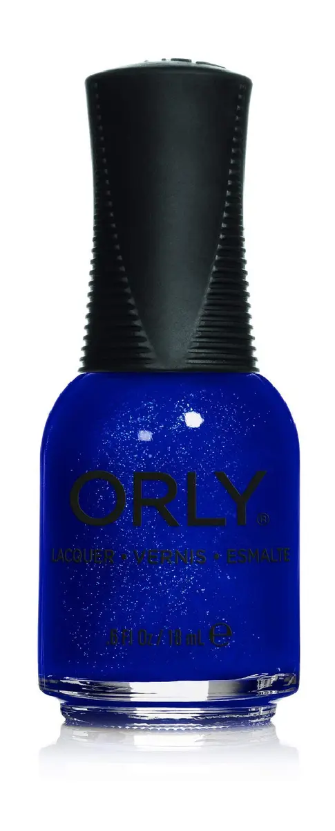 Orly Nail Lacquer Royal Navy 0.6 Fl Oz | Glitter & Shine Nail Polish for Women - main product image