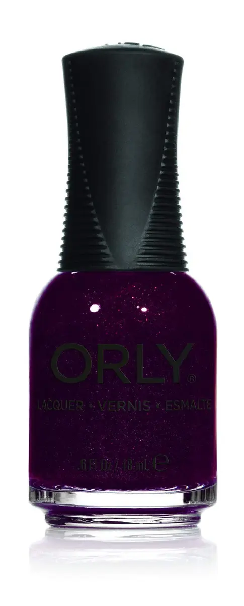 Orly Nail Lacquer Royal Navy 0.6 Fl Oz | Glitter & Shine Nail Polish for Women - view 2