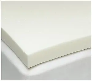 Memory Foam Solutions Queen Size 2 Inch Thick 4 lb Gray Visco Elastic Memory Foam Mattress Topper | Made in USA - view 2