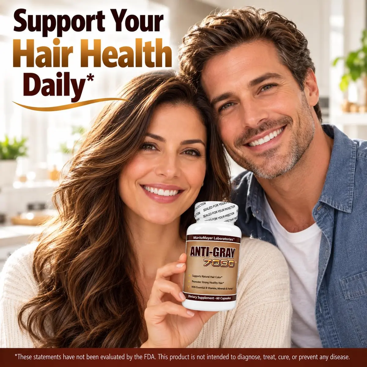 MÄRITZMAYER LABORATORIES Anti-gray 7050 Hair Capsules | Decrease Gray Hair & Restore Natural Color - view 6
