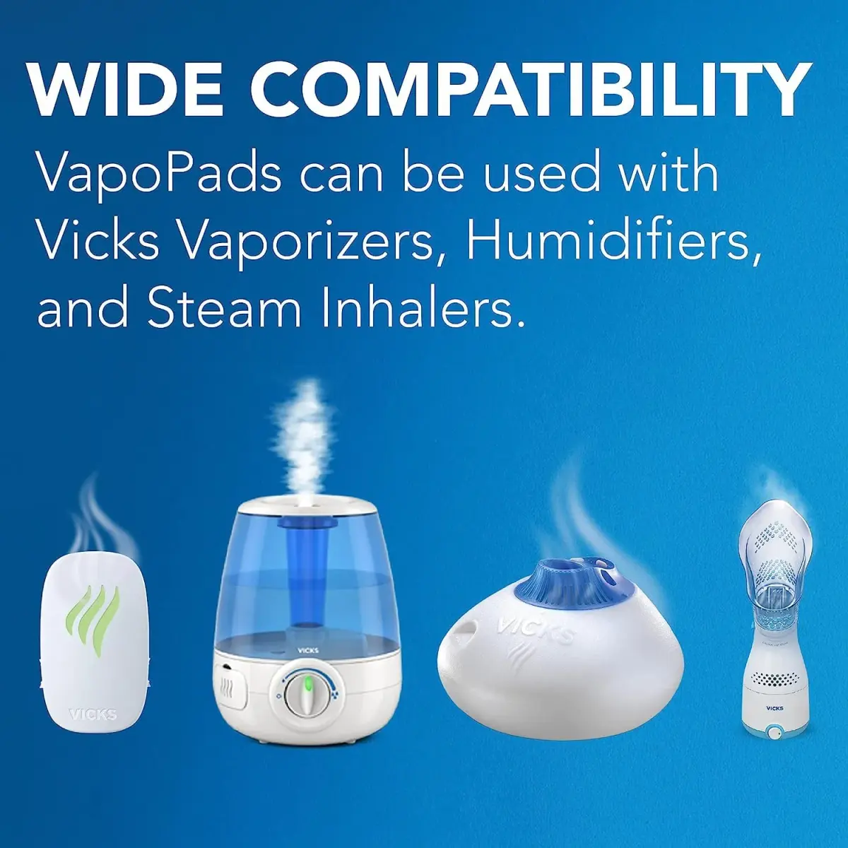 Vicks VapoPads Soothing Menthol Vapor Pads 6 Count (156 g) | Breathe Easier with 8 Hours of Comfort - view 5