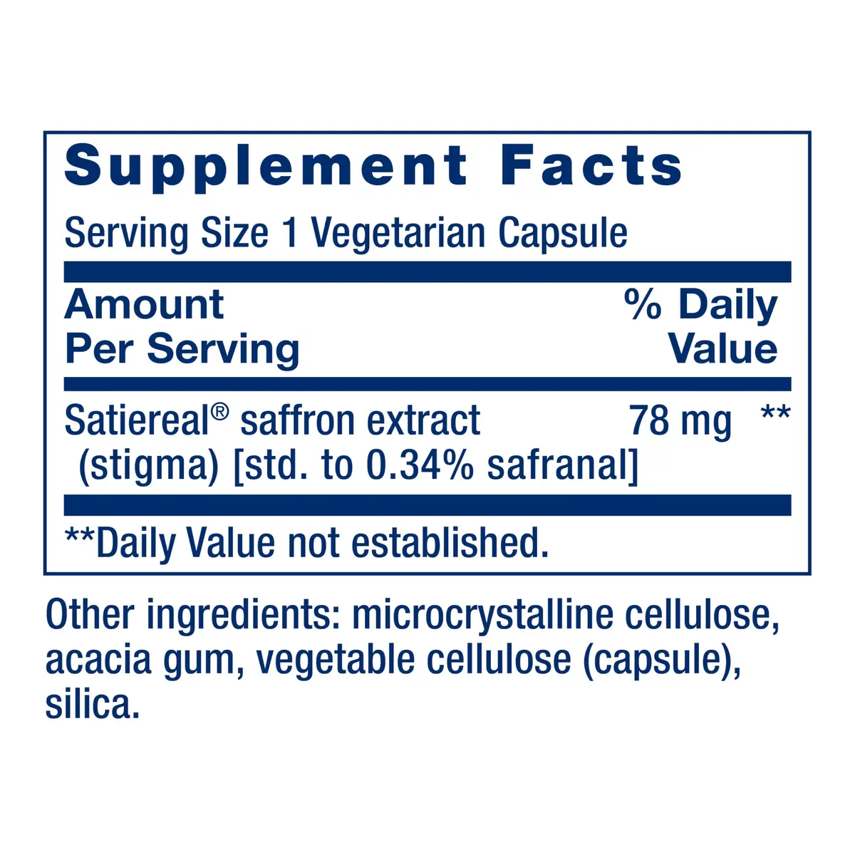 Life Extension Optimized Saffron 60 Capsules | Appetite Support, Non-GMO & Gluten-Free - view 3