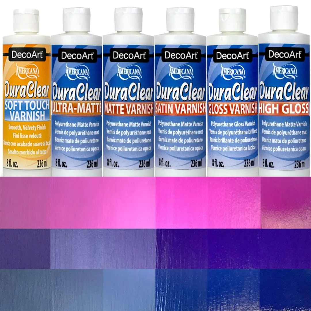 DecoArt DuraClear Matte Varnish 236ml (8 fl Oz) | Protective Wood Finish for Interior & Exterior - view 2