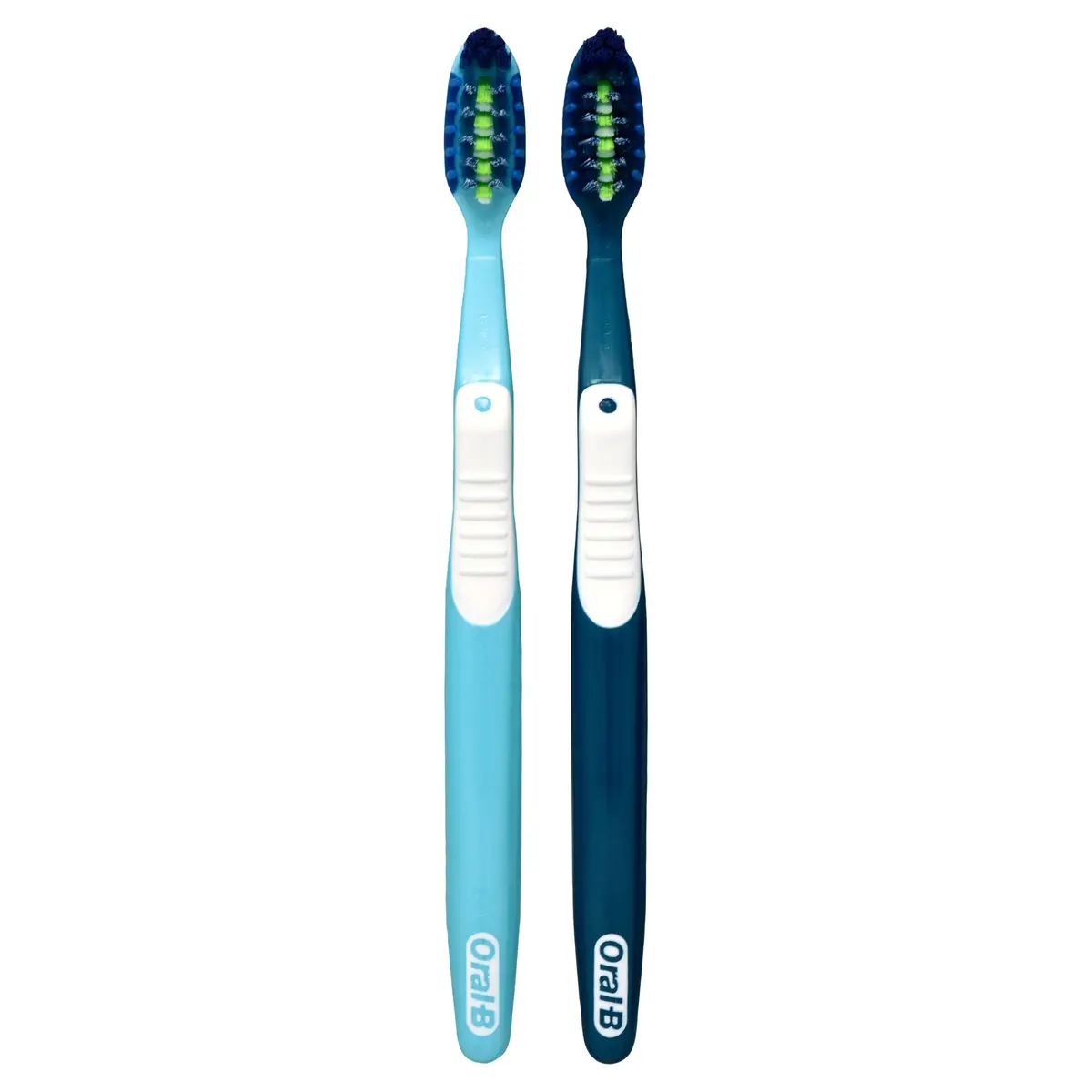 Oral-B Pro Health CrossAction Plaque Removal Toothbrushes 2 Pack | Soft Bristles Deep Reach in Tight Spaces - view 9