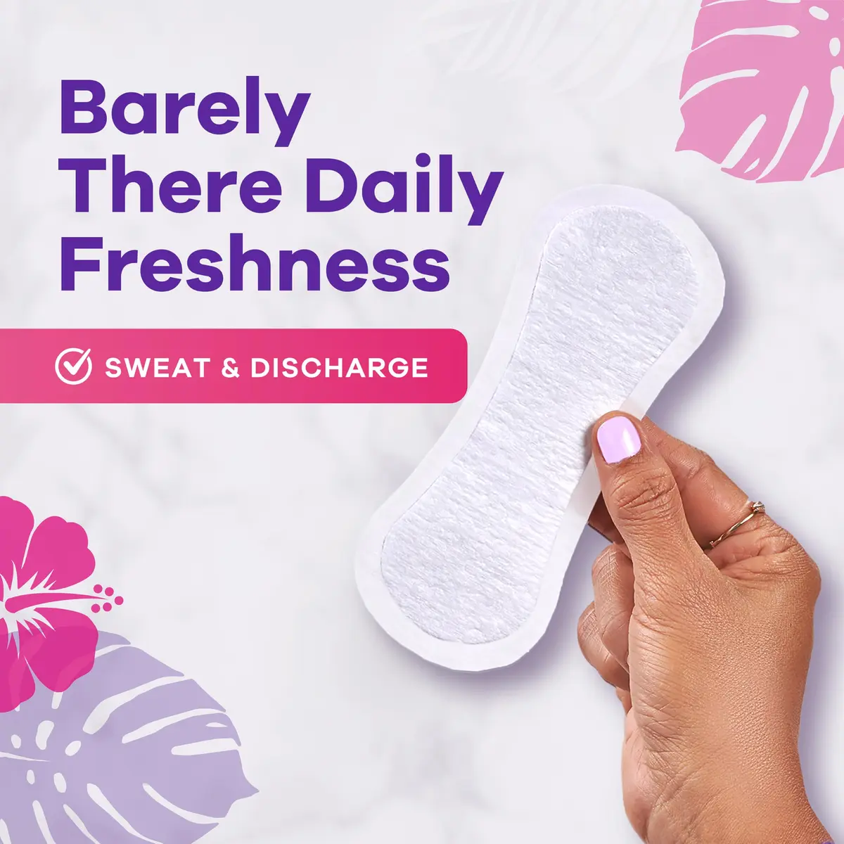 Always Panty Liners for Women Thin No Feel Protection Daily Liners Regular Unscented 162 Count | Breathable, Discreet, Light Absorbency - view 3