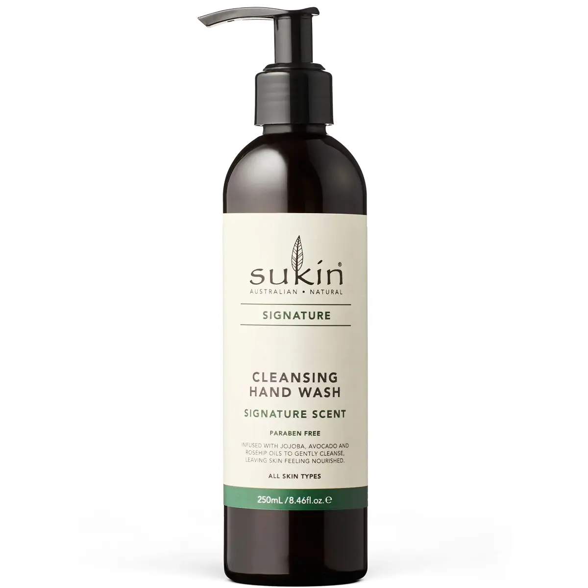 Sukin Cleansing Hand Wash Gel 250ml (8.46 Fl Oz) | Gentle Hydration for Dry Hands - main product image