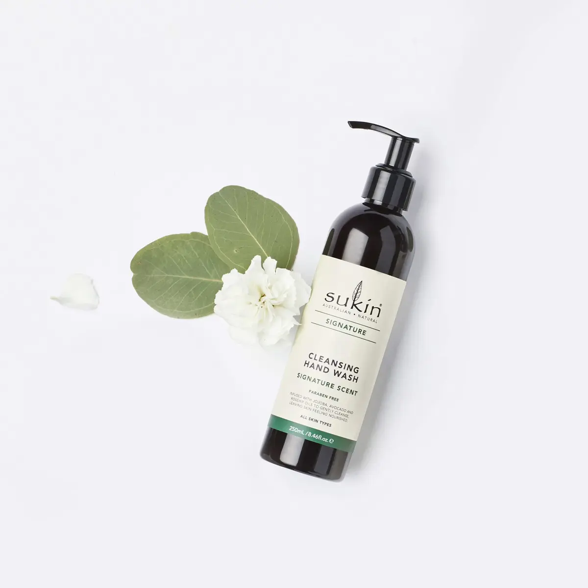 Sukin Cleansing Hand Wash Gel 250ml (8.46 Fl Oz) | Gentle Hydration for Dry Hands - view 2